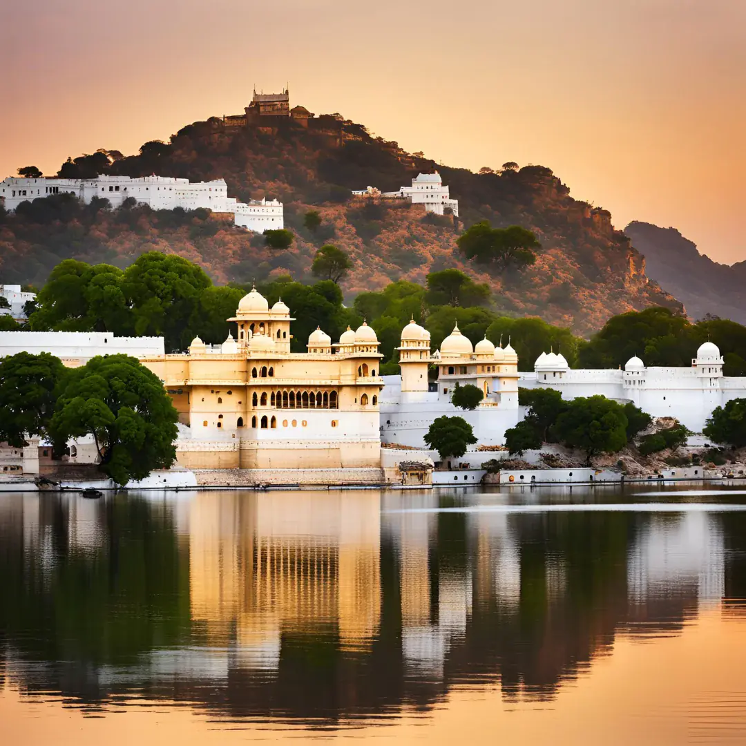 City Palace on Lake Pichola, Udaipur