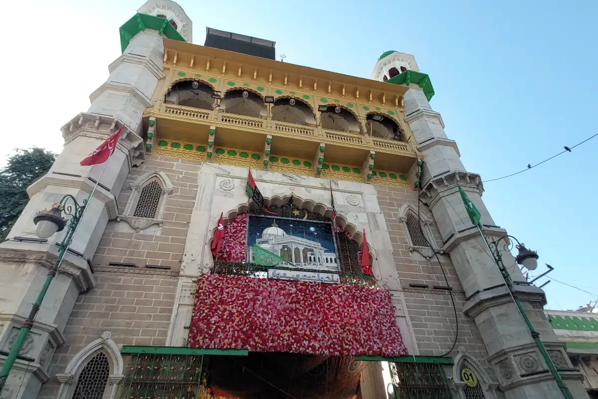 Ornate gateway of the Ajmer Sharif Dargah of Khwaja Moinuddin Chishti